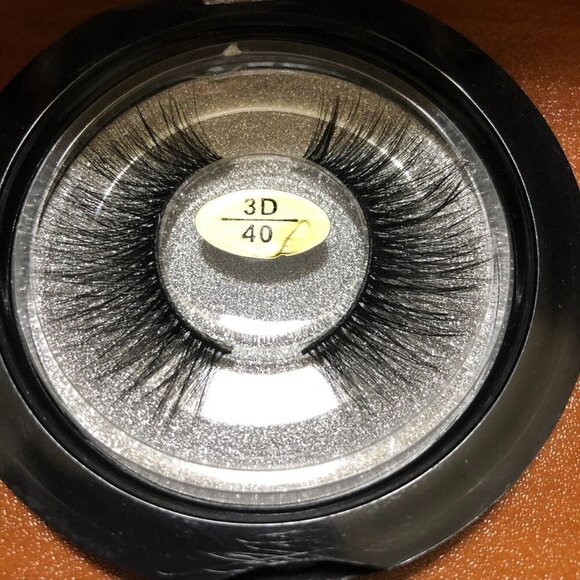 Handmade 3D Mink Lashes #40 Long Thick Eyelashes Extension 100% Real Mink - Picture 4 of 4